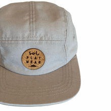 Load image into Gallery viewer, Eco Five-Panel Hat in Stone
