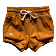 Load image into Gallery viewer, Eco UPF Bloomer Swim Shorts in Canyon
